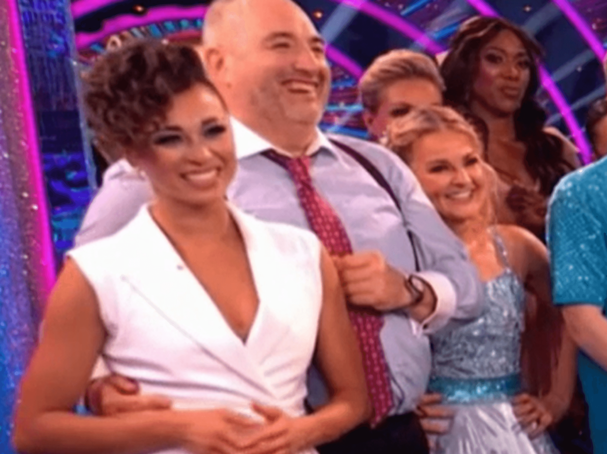 Wynne Evans and Katya Jones