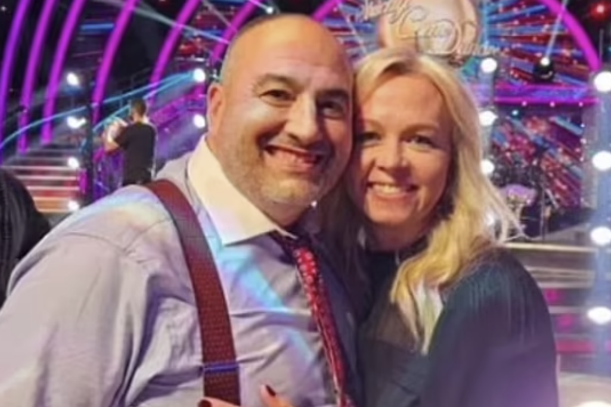 Wynne Evans and Liz Brookes