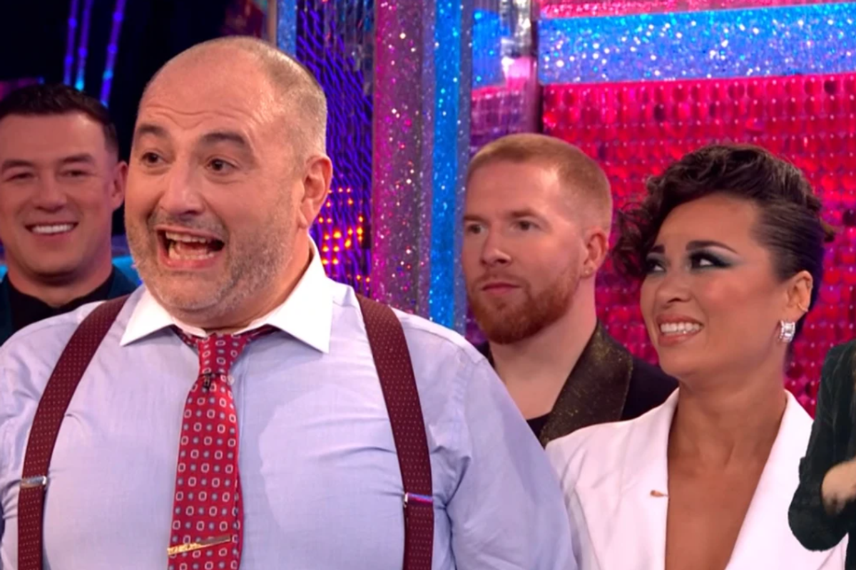 Wynne Evans, Katya Jones and Strictly cast