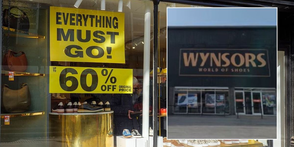 Show chain Wynsors planning major overhaul with dozens of shops and 100 jobs at risk Show chain Wynsors planning major overhaul with dozens of shops and 100 jobs at risk