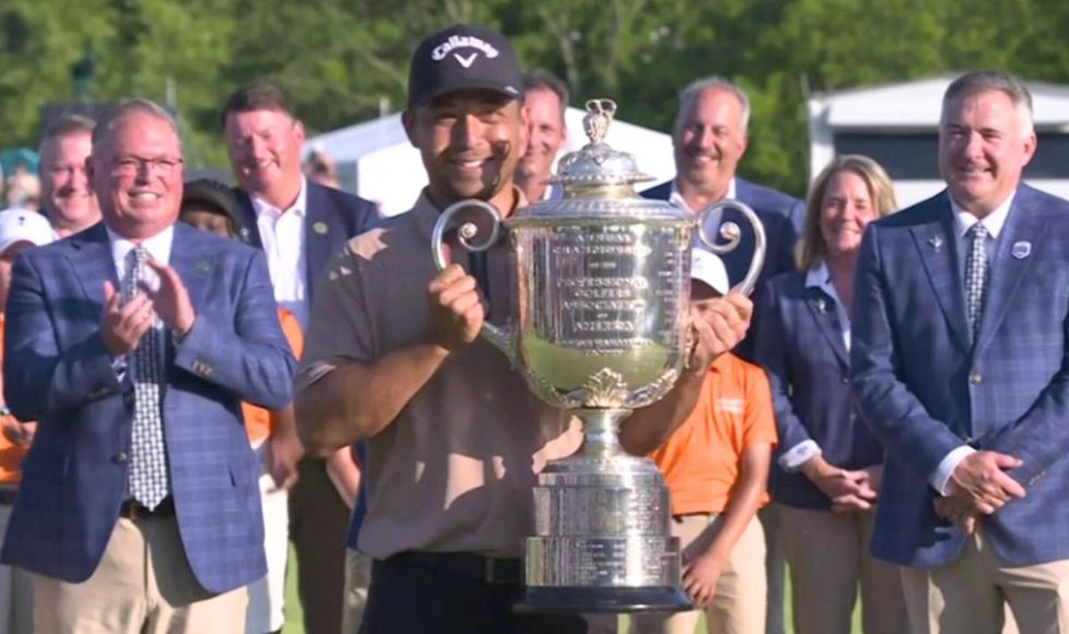 Xander Schauffele won the first major of his career