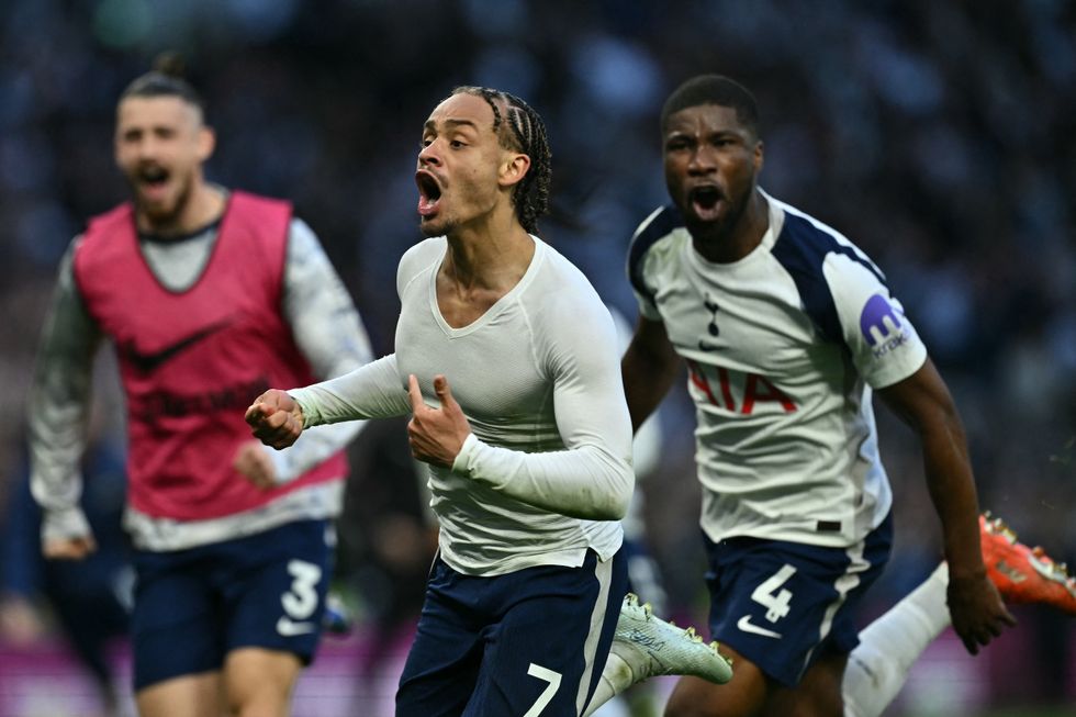 Xavi Simons thought he'd won the match for Tottenham against Brighton