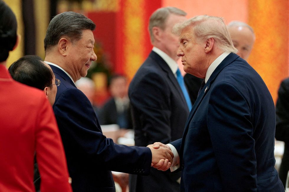 XI JINPING AND DONALD TRUMP