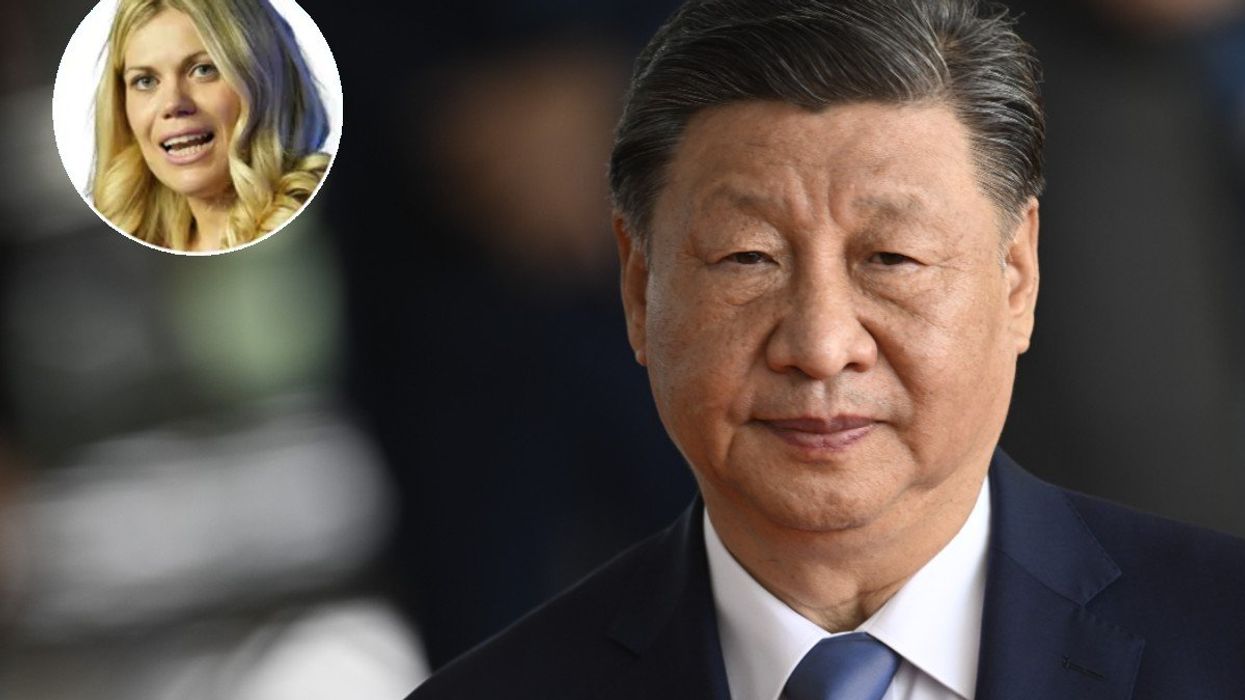 Xi Jinping and Miriam Cates
