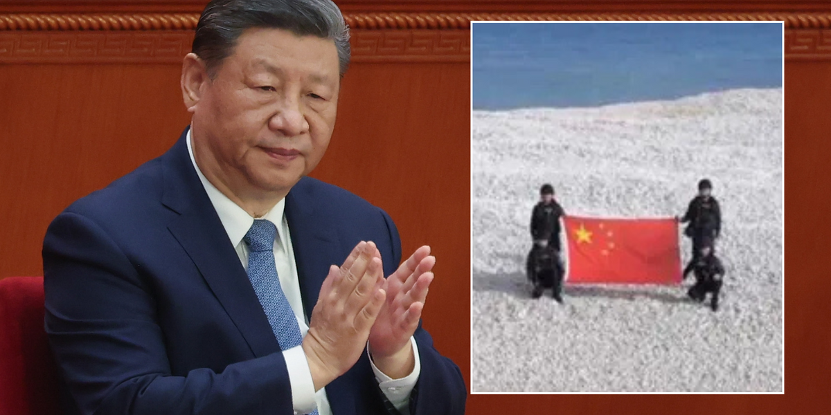 NextImg:Beijing seizes disputed land in South China Sea as clash with the Philippines intensifies