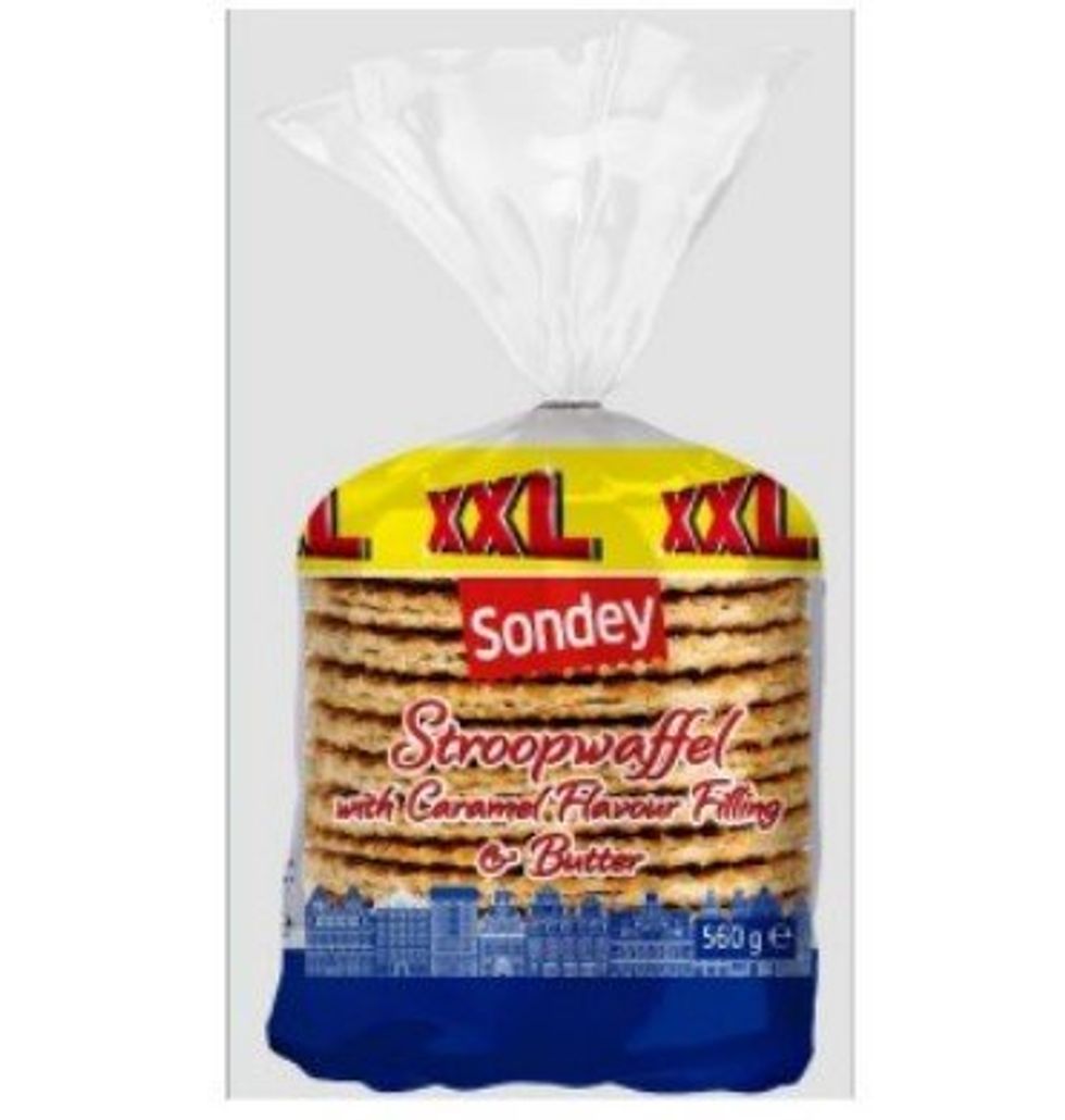XXL Sondey Stroopwaffel with Caramel Flavour Filling & Butter (560g)