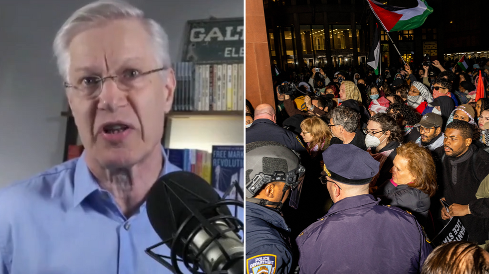 Yaron Brook and protests at New York University