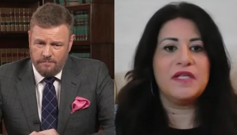 Yasmine Mohammed speaking to Mark Steyn