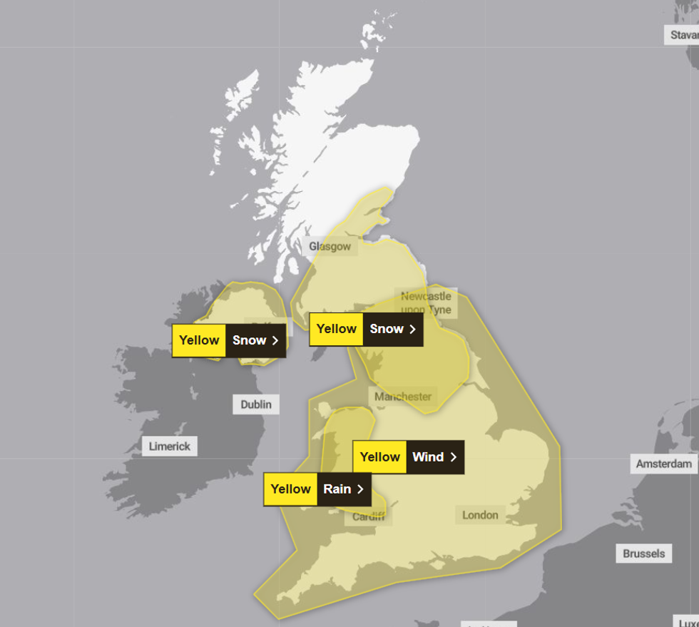 Yellow alerts