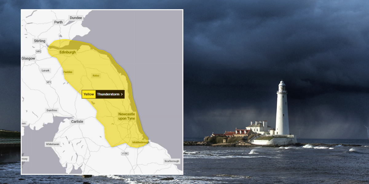 NextImg:UK weather warning: Met Office issues yellow alert for thunderstorms as heatwave finally ends
