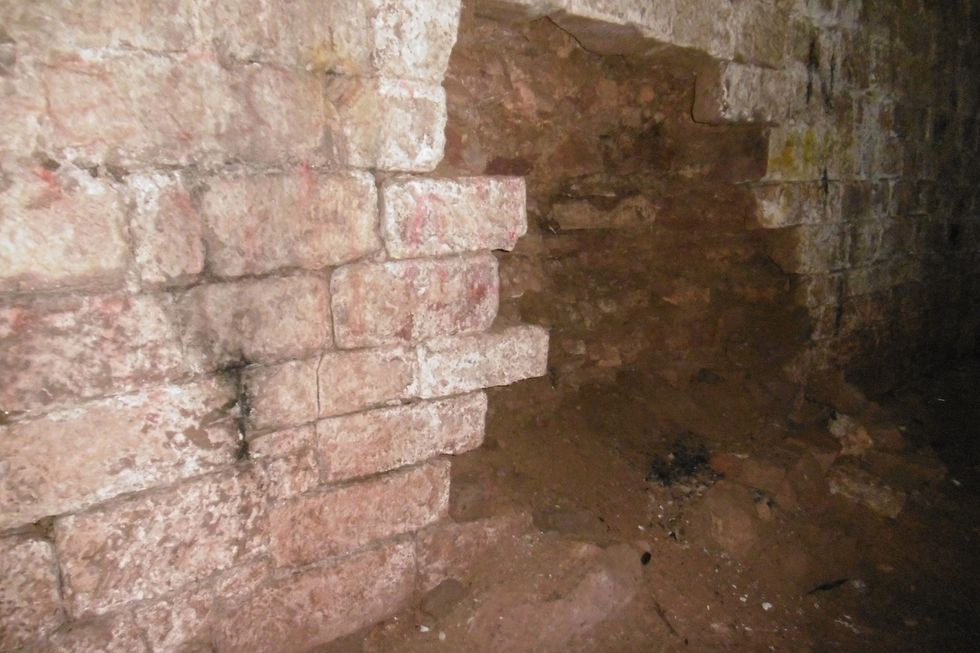 Yester Castle in East Lothian, which has an underground hall known as Goblin Ha', has been closed to the public due to safety concerns following the theft of stone.
