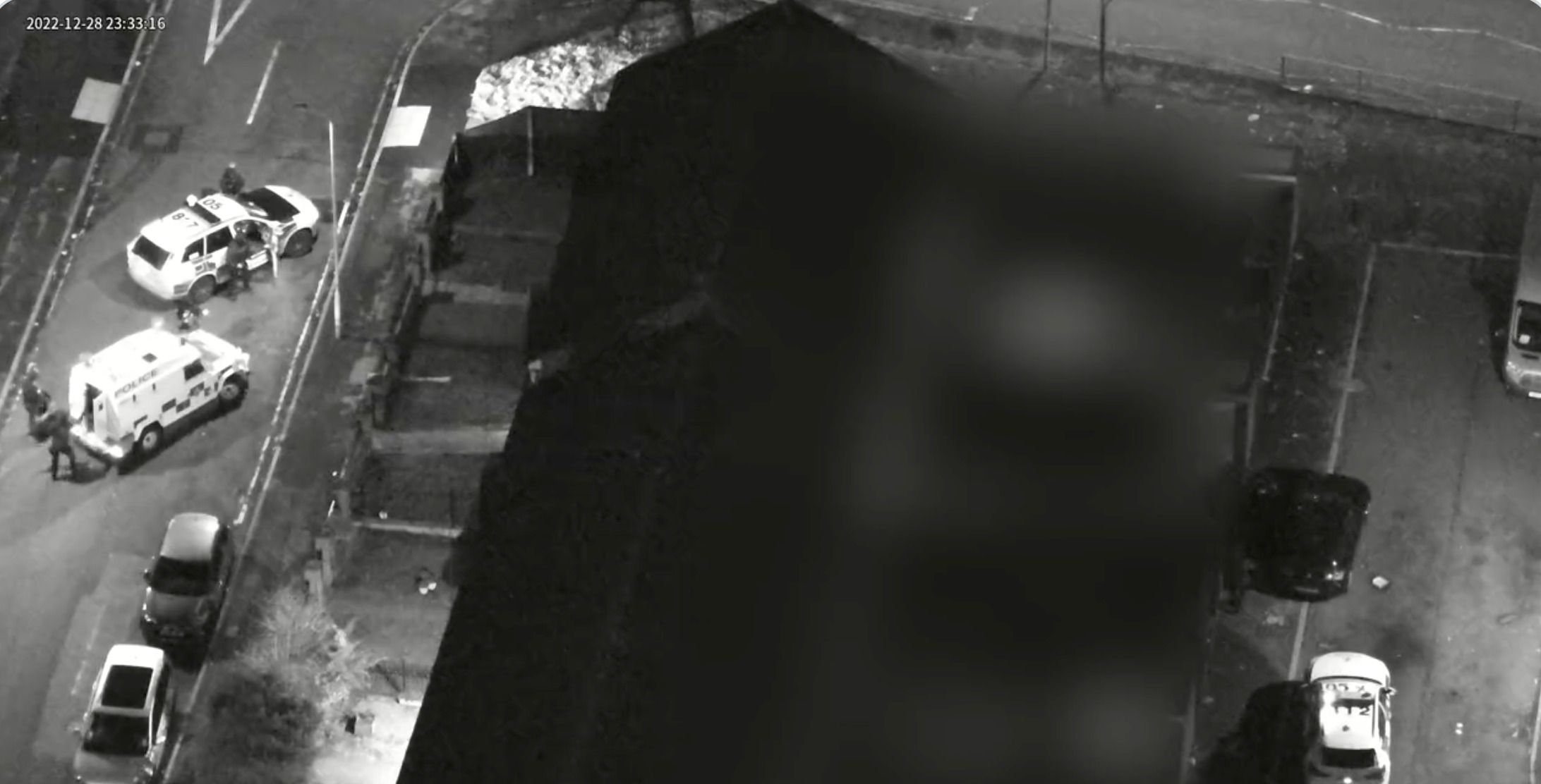 Yesterday Merseyside Police released footage of a suspect's arrest as part of their ongoing investigation.