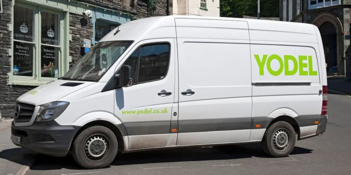 NextImg:Yodel delivery driver caught hurling fragile packages over 6ft gate