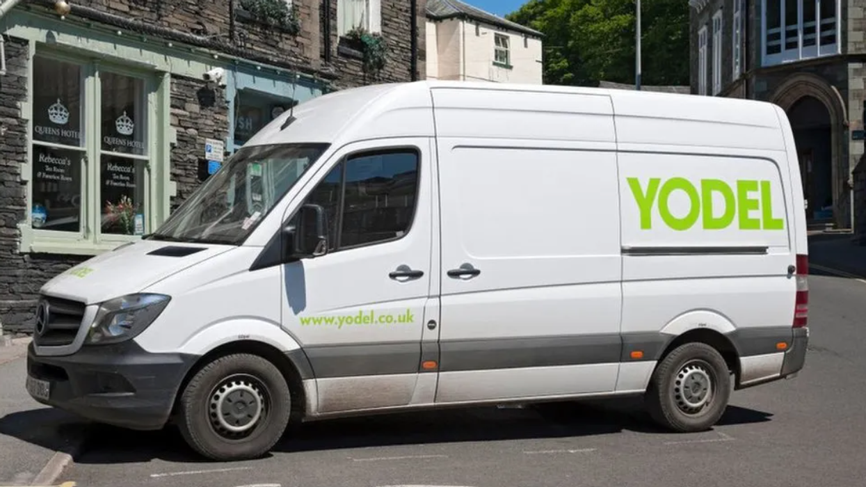 Yodel van