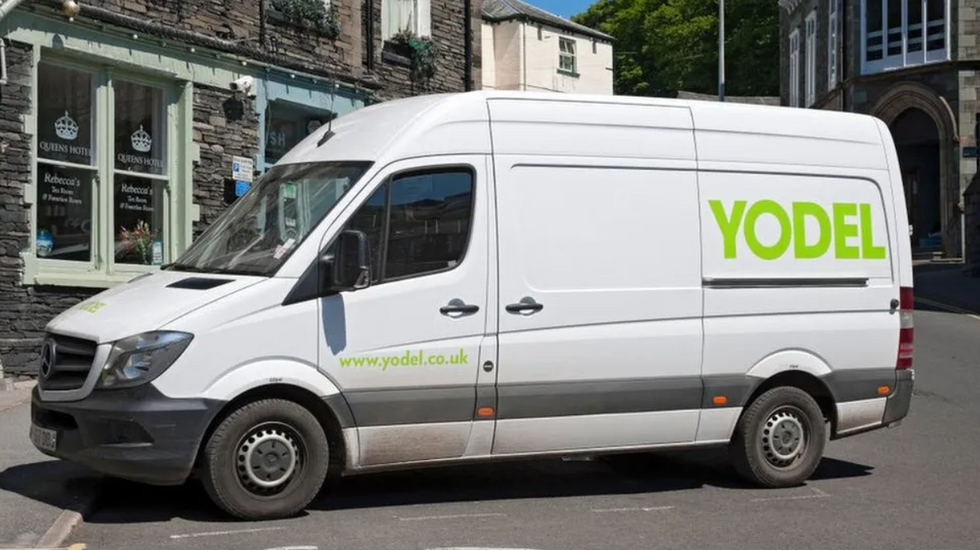 Yodel van