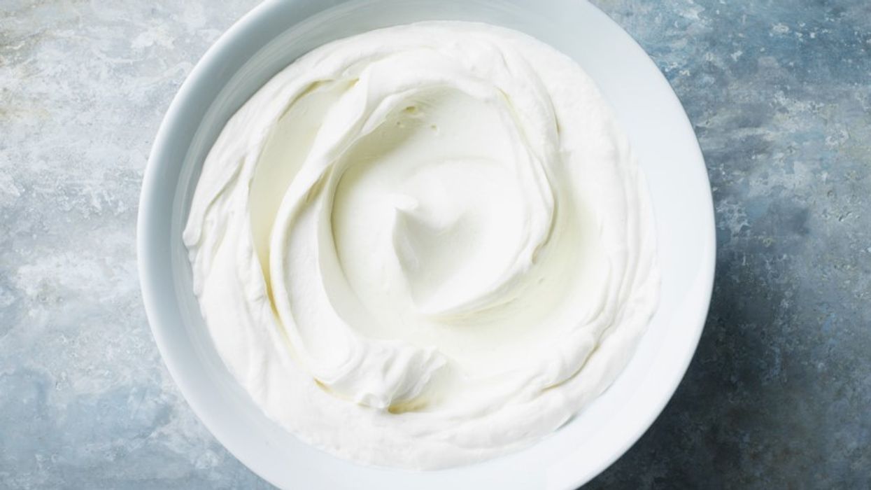 yoghurt stock image