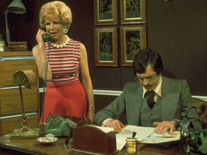 Yootha Joice and Norman Eshley