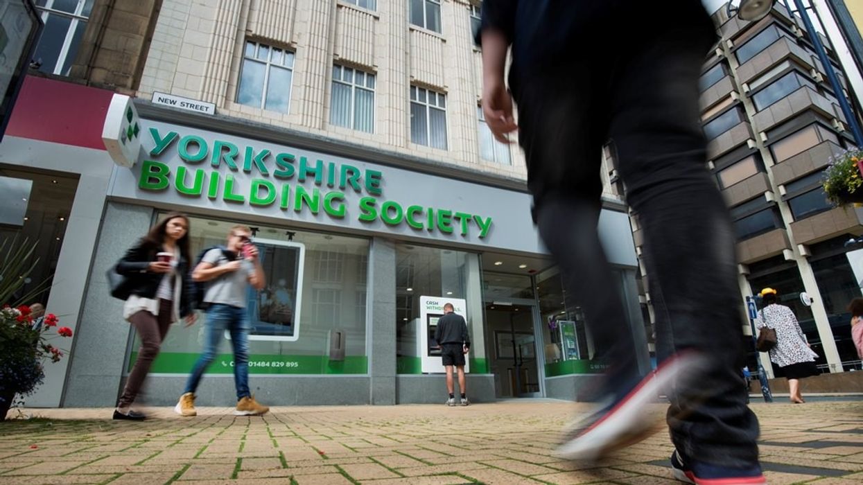 Yorkshire Building Society branch in pictures