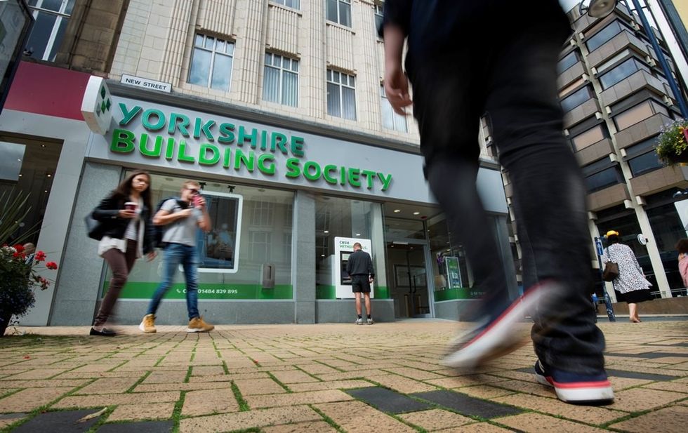 Yorkshire Building Society branch in pictures