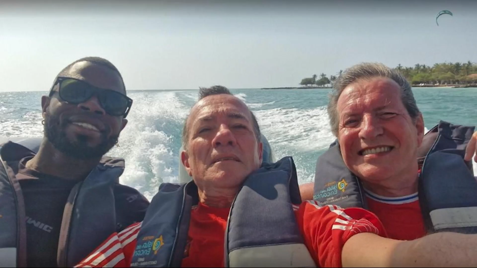 Yostin Andres Mosquera, Albert Alfonso and Paul Longworth