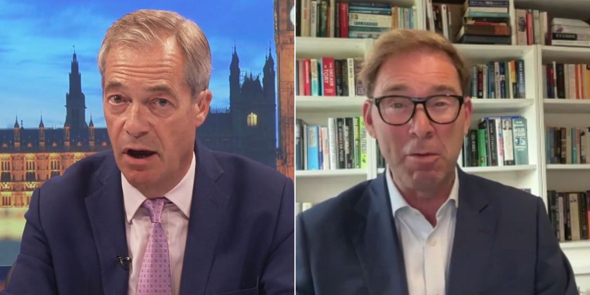 NextImg:'You have an influence!' Tobias Elwood in FURIOUS row with Nigel Farage over response to Southport stabbings - 'Put the country's interest first!'