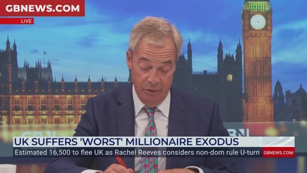 ‘You’re MAD!’ Nigel Farage baffled as GB News guest says major crisis facing Britain is a good thing