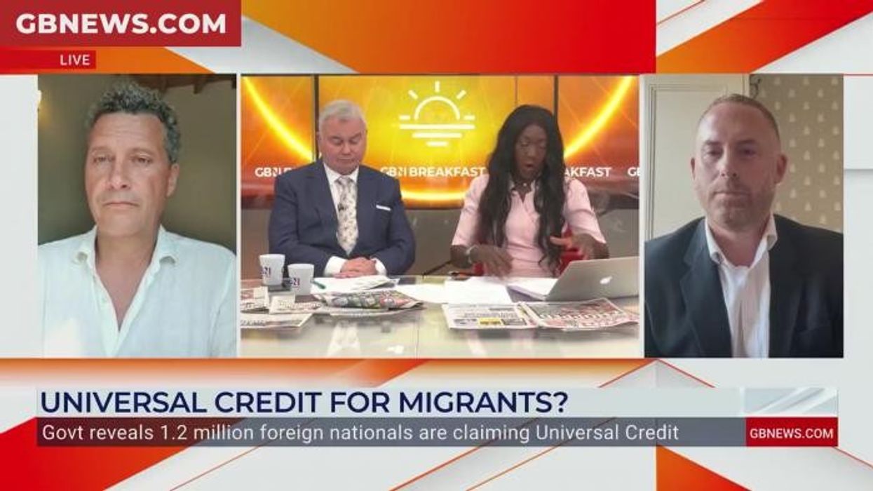 Eamonn Holmes rolls eyes during row with GB News guest defending migrants on benefits: ‘You’re the expert!’