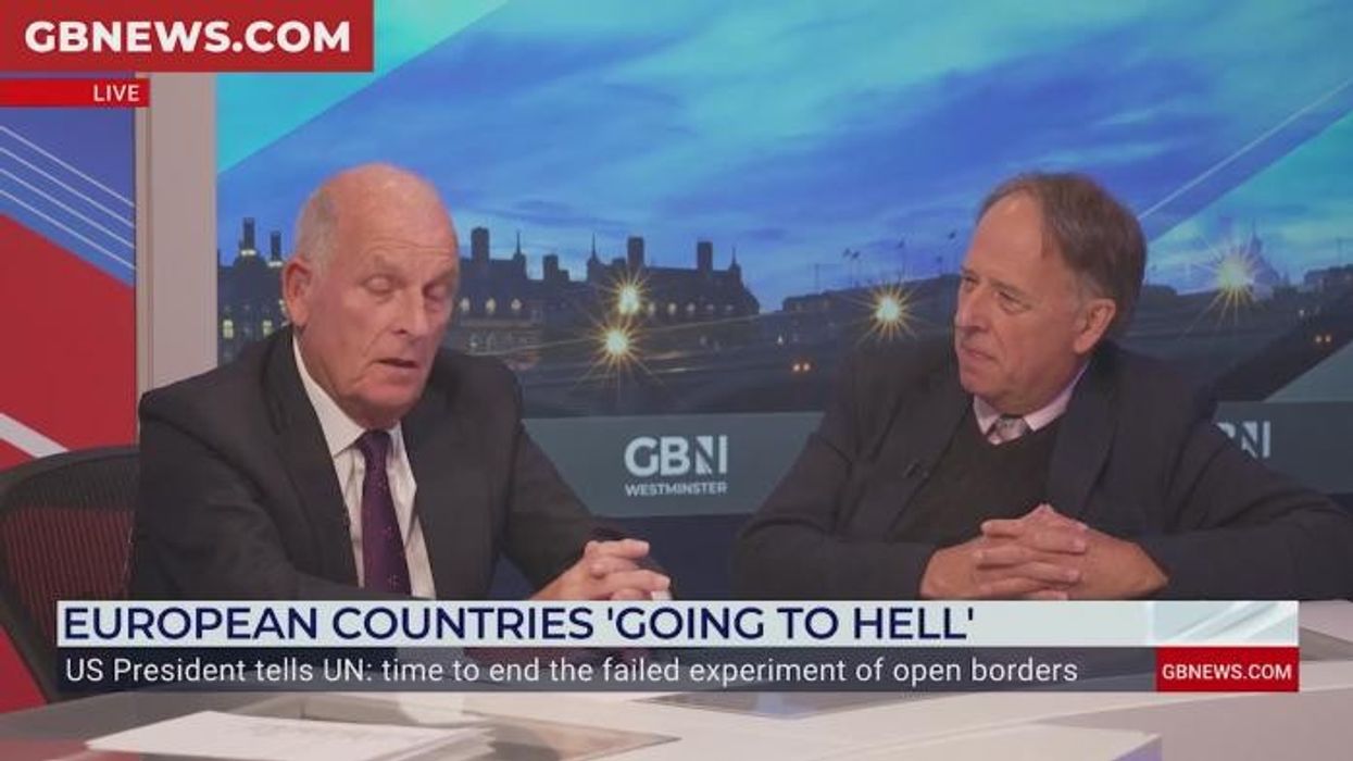 'You've gone mad!' Moment Kelvin MacKenzie explodes at Michael Crick during Donald Trump row