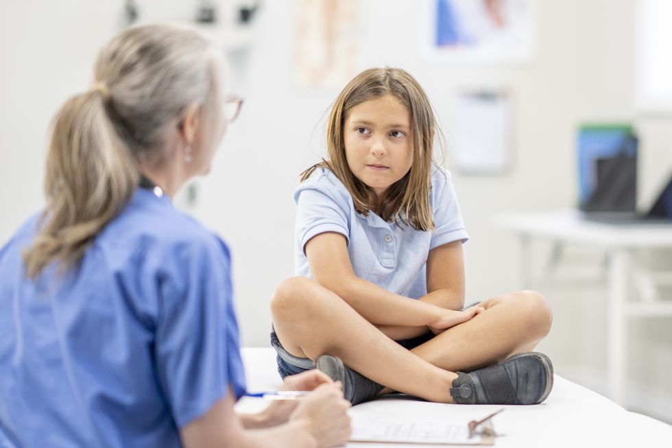Young patient with a doctor (Stock)