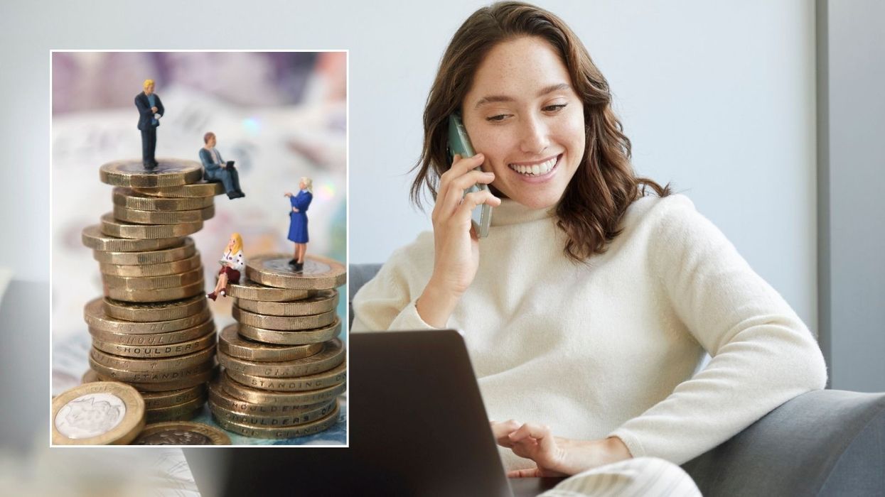 Younger worker and pounds