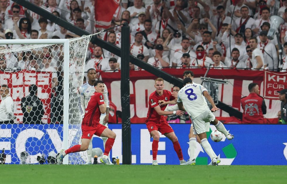 Youri Tielemans scored the opener with a sensational volley from a set-piece