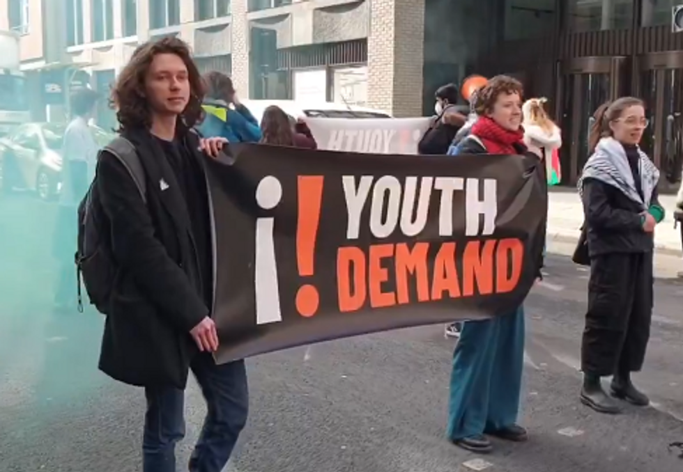Youth Demans protesters