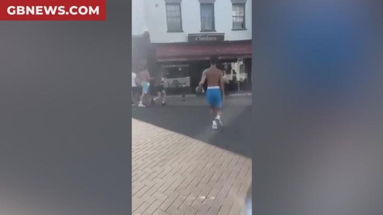 British seaside town overrun by mob of 30 fighting teens as brawl leaves restaurant facing £2,000 damages bill