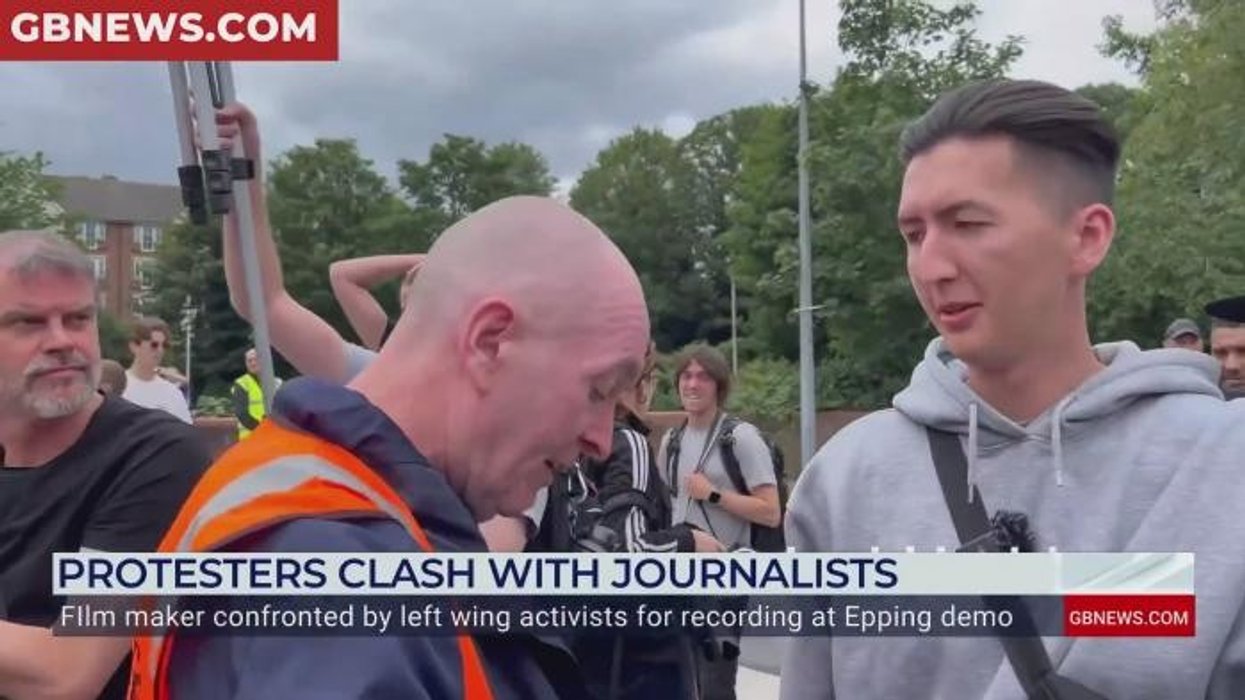 YouTuber describes hostile face-off with leftists at Epping protests: ‘I can stand where I want!’