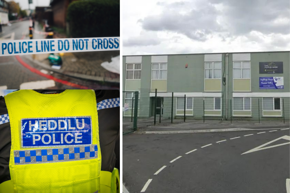 Ysgol Dyffryn Aman in Ammanford, Carmarthenshire