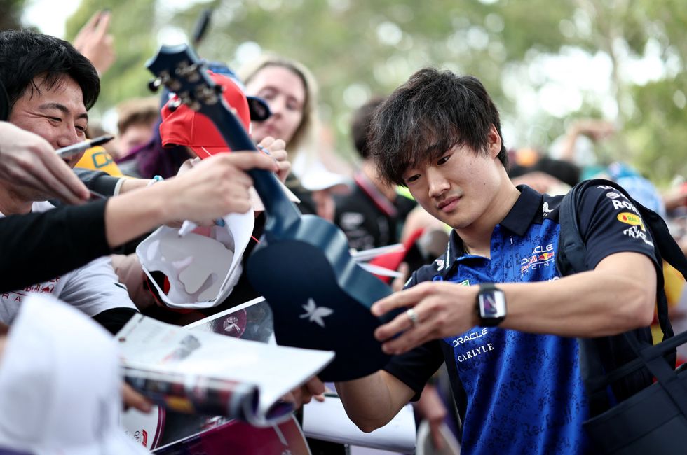 Yuki Tsunoda has received a fresh opportunity behind the wheel with Red Bull