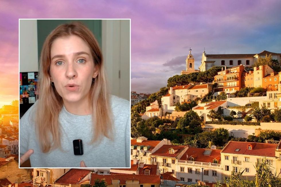 Yulia on YouTube and portuguese landscape