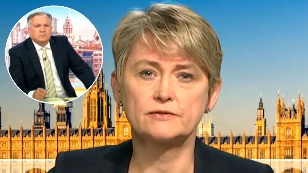 Yvette Cooper and Ed Balls