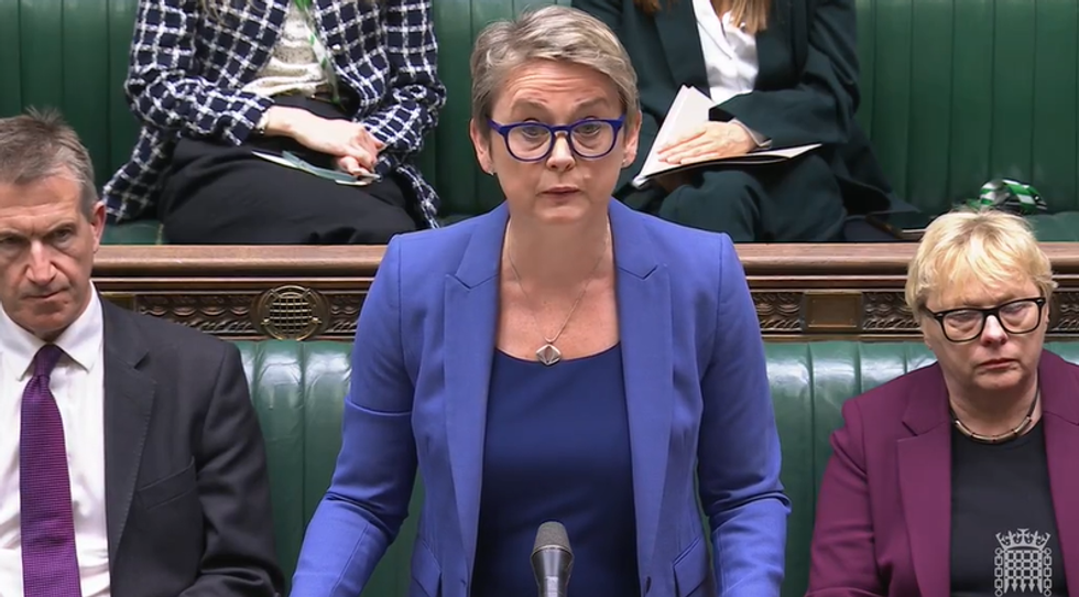 Yvette Cooper confirmed the first returns to France will start 'later this month'