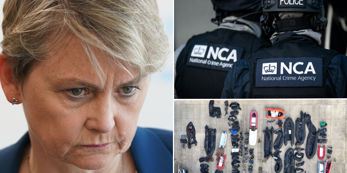 British officers included in G7 crackdown of illegal gangs that deploy crime-fighting teams to migrant hotspots