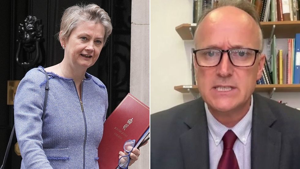 Yvette Cooper, Neil Hudson