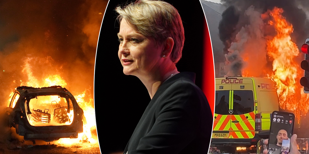 NextImg:Politics LIVE: Yvette Cooper faces demands to apologise after 'serious error' over riot comments