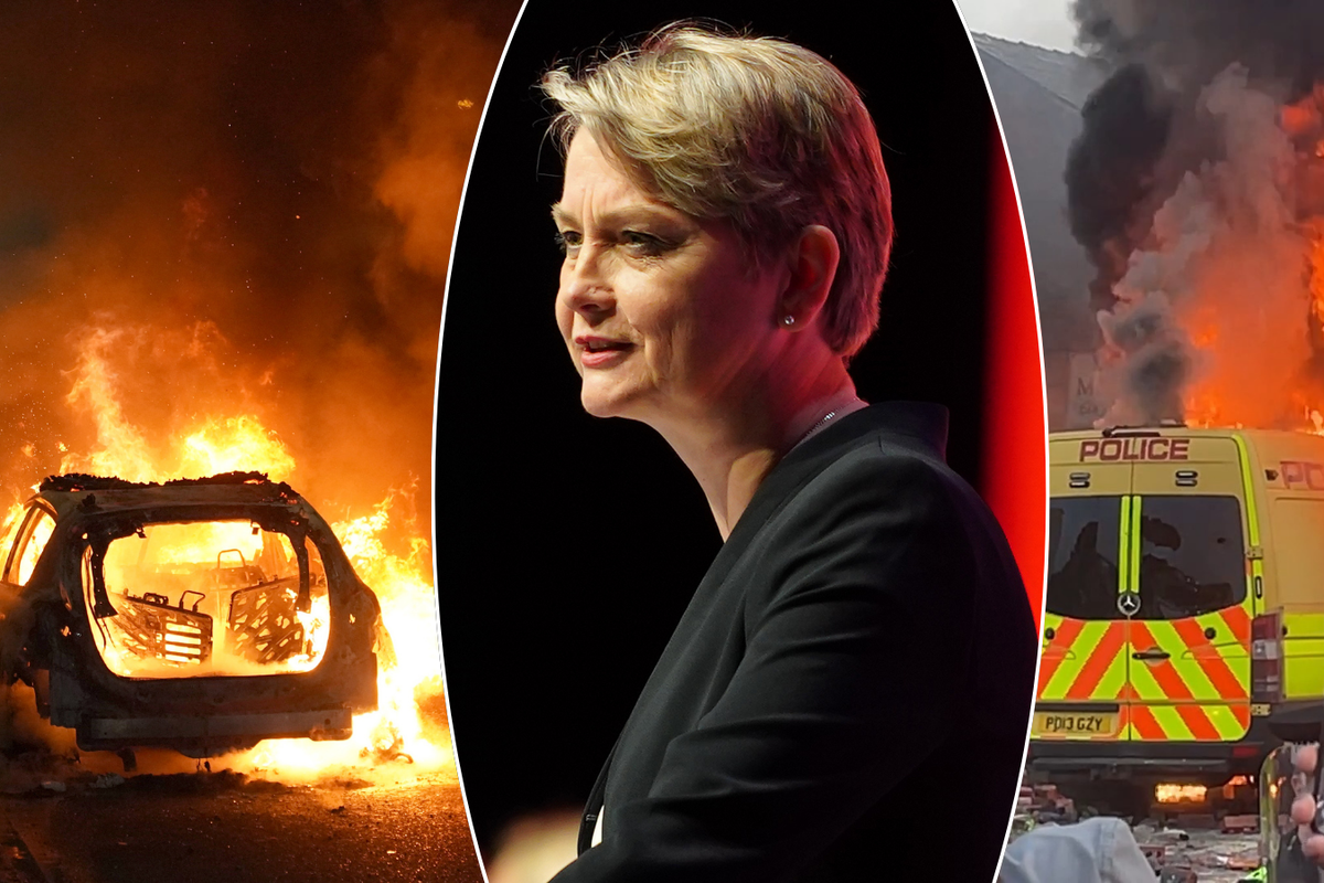 Yvette Cooper/riots