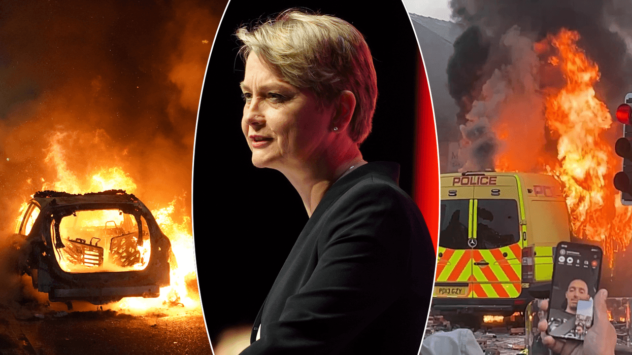Yvette Cooper/riots