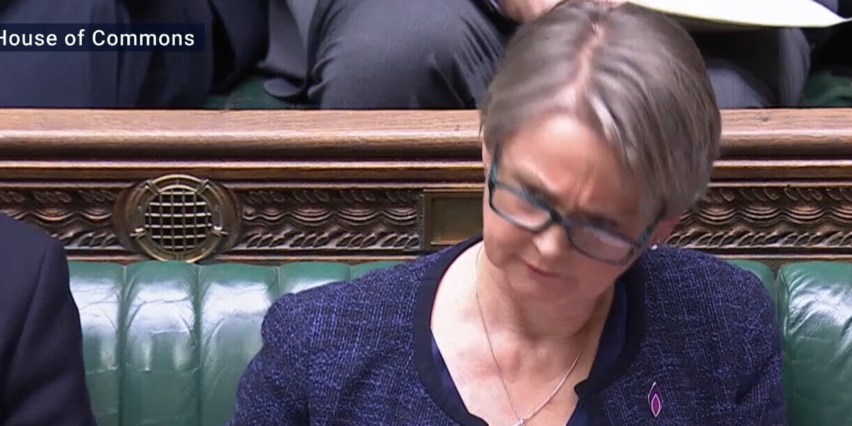 NextImg:Yvette Cooper shakes head in disbelief as she’s quizzed in Commons over Southport failings