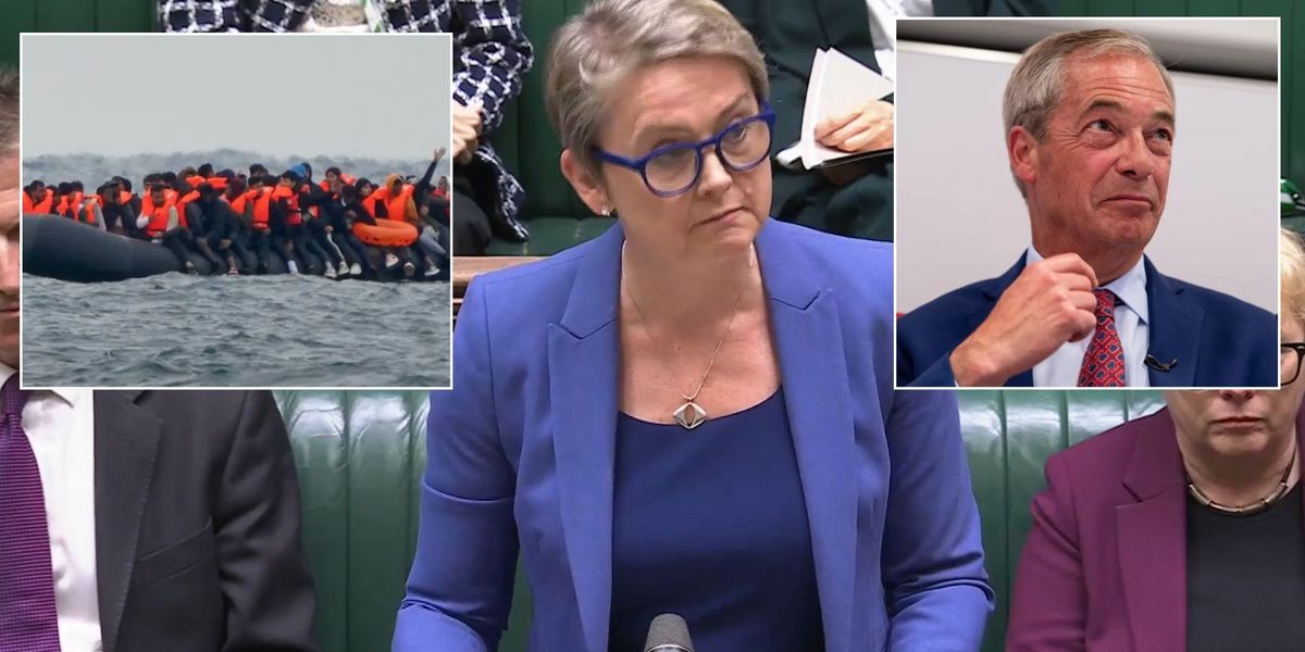 NextImg:Yvette Cooper says illegal migrants to be deported to France in just WEEKS as Labour makes major asylum