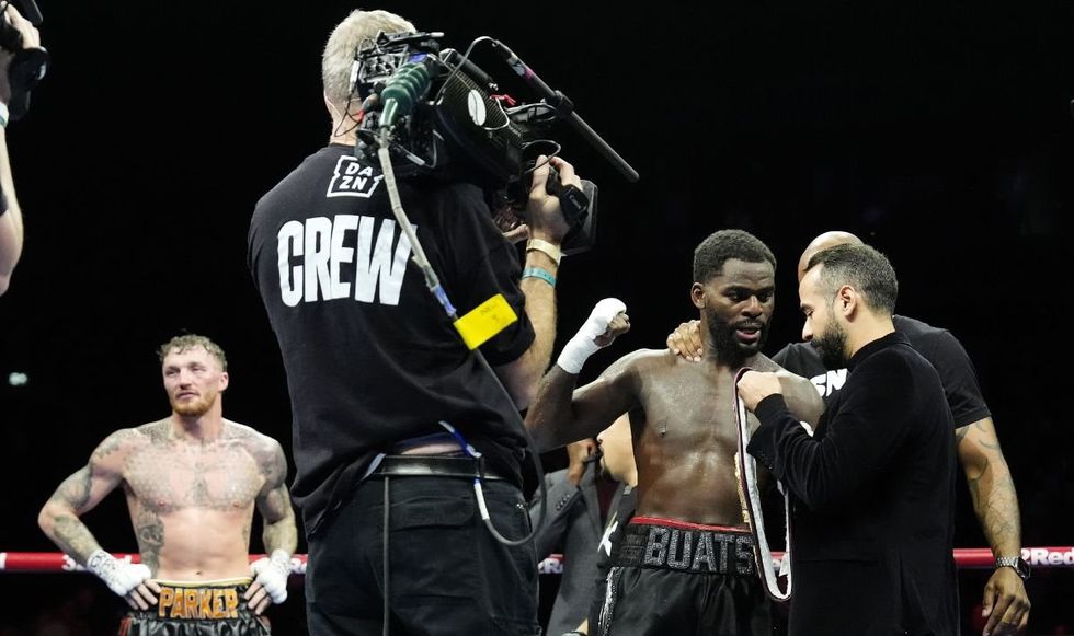 Zach Parker was furious after Joshua Buatsi claimed victory over him