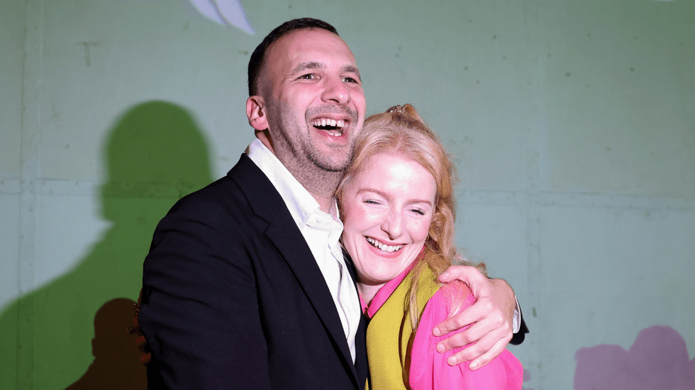 Zack Polanski e Hannah Spencer