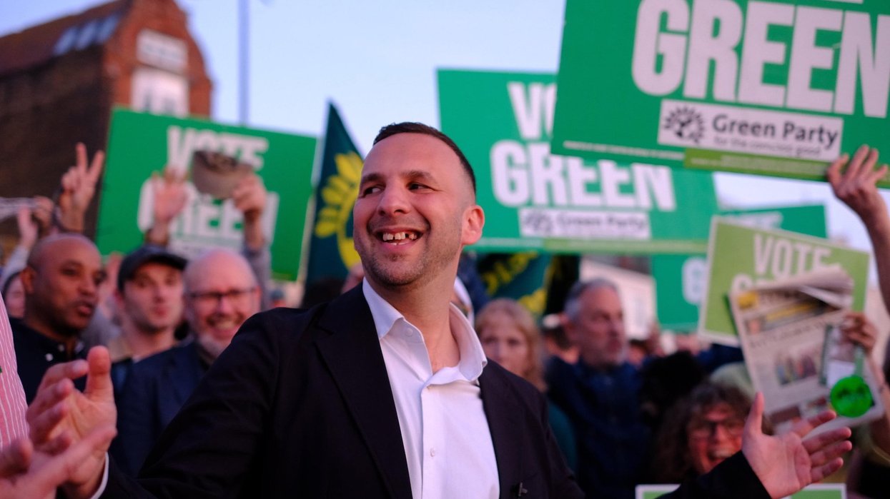 Zack Polanski joined his candidate Rob Yates for a last-minute rally in the heart of Margate