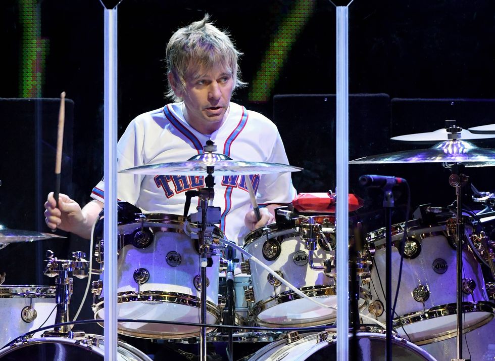 Zak Starkey (right)